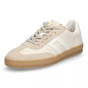 Mids Sneaker & Sportschuhe Mids Moss Damen Sneaker aus Velour- und Glattleder – Sportlicher Freizeitschuh mit Wechselfußbett, atmungsaktivem Textilfutter, Flexibler Gummisohle