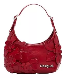Desigual Taschen & Rucksäcke Desigual Handtasche Umhängetasche Reprise Red Valentine Haiti Hand Bag Carmine rot