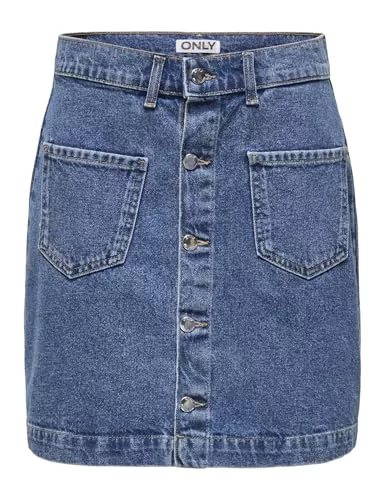 ONLY Röcke ONLY Female Jeansrock ONLAMAZING Denim Kurzer Rock