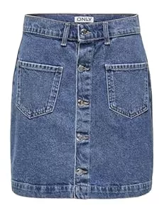 ONLY Röcke ONLY Female Jeansrock ONLAMAZING Denim Kurzer Rock
