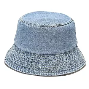 Umeepar Hüte & Mützen Umeepar 100% Baumwolle Denim Fischerhut Sonnenhut Sommerhut Hut for Damen Herren