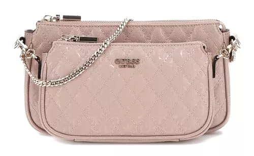 GUESS Taschen & Rucksäcke GUESS Yarmilla Double Pouch Crossbody Taupe