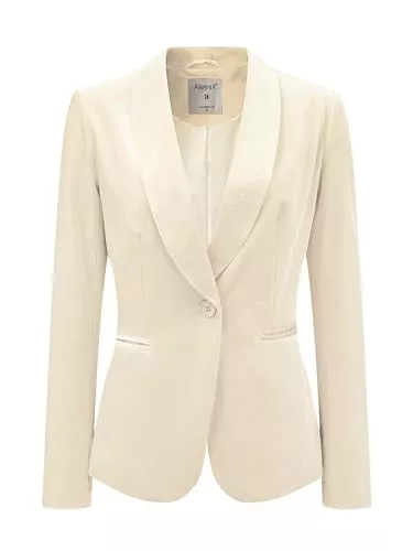 Allegra K Blazer Allegra K Damen Informal Lässig.