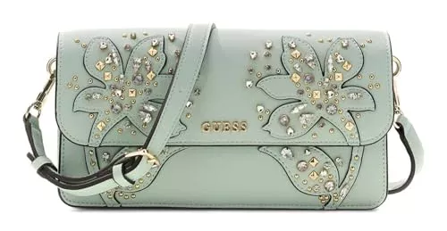 GUESS Taschen & Rucksäcke GUESS Schultertasche Umhängetasche Sadie Flap Shoulder Bag Light Sage mint