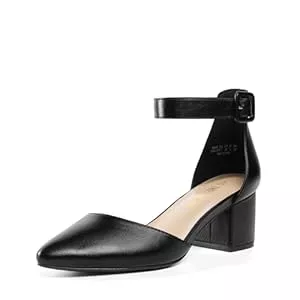 DREAM PAIRS  DREAM PAIRS Hochzeitsschuhe Damen Spangenpumps Tanzschuhe Sandaletten mit Blockabsatz Slingback Pumps