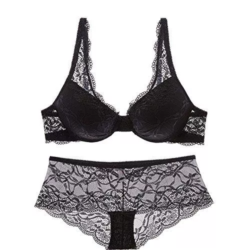 Nature Unterwäsche & Dessous Nature Damen Spitzen Push Up BH Unterwäsche Sets