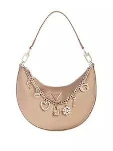 GUESS  GUESS Schultertasche Tasmin Mini Shoulder Bag Champagne taupe