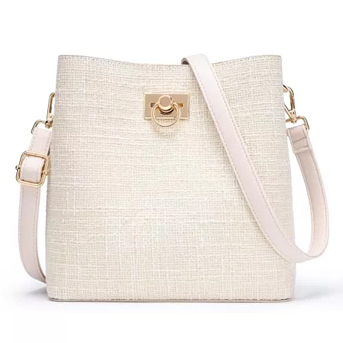 KALIDI FANCY FOREST Taschen & Rucksäcke KALIDI FANCY FOREST Kleine Umhängetasche Damen, Leder Crossbody Bag Damen, Stylische Handtasche mit Verstellbarem Gurt