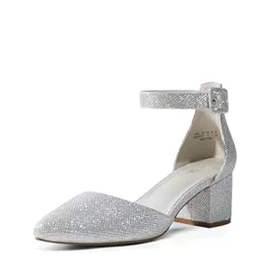 DREAM PAIRS High Heels DREAM PAIRS Hochzeitsschuhe Damen Spangenpumps Tanzschuhe Sandaletten mit Blockabsatz Slingback Pumps