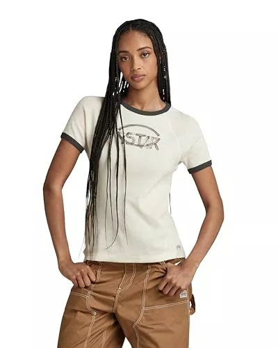 G-STAR T-Shirts G-Star Damen Army Ringer Slim Top