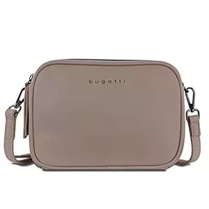 bugatti Taschen & Rucksäcke bugatti Almata kleine Schultertasche Damen, Umhängetasche aus hochwertigem Kunstleder