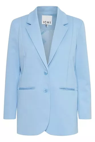 ICHI Blazer ICHI IHKATE SUS Oversize BL Damen Blazer Longblazer Jacke Long-Blazer mit Knöpfen Stretch und Reverskragen