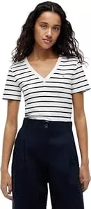 Tommy Hilfiger T-Shirts Tommy Hilfiger Damen T-Shirt Kurzarm New Slim Cody V-Ausschnitt