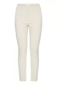 b.young Hosen b.young BYDIXI Damen Hose Stoffhose Chinohose mit Eingrifftaschen Gürtelschlaufen elastisch Slim fit