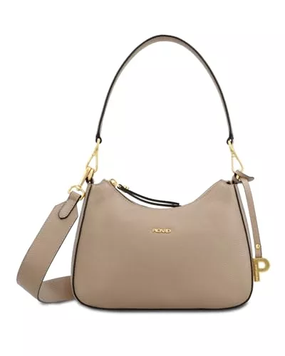 Picard Taschen & Rucksäcke Picard Tasche Damen Schultertasche Apero | Handtasche aus Echtleder mit Reißverschluss, gesichertem Innenfach | abnehmbarem &amp; verstellbarem Schulterriemen | Damen-Schultertasche