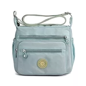 Simcat Taschen & Rucksäcke Simcat Crossbody-Tasche mit mehreren Taschen, Umhängetasche, Damen-Umhängetasche, Messenger-Tasche, Nylon, wasserdicht, für Damen, Mutter, groß