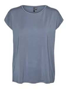 VERO MODA T-Shirts VERO Moda Damen Vmava Plain Ss Top Gajrs Noos T-Shirt