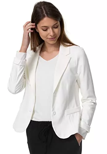 PM SELECTED Blazer PM SELECTED Damen Kurzblazer Sportliches Casual Sakko Anzug Casual Business Frauen Blazer mit Reverskragen PM11 S - XL