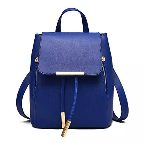 Pahajim Taschen & Rucksäcke Pahajim Rucksack Handtaschen Damen Daypack Schultertasche Schulrucksack Backpack PU Waterproof Anti Diebstahl Tasche für Schule Reise Arbeit