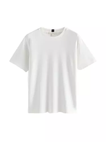 NEXT T-Shirts NEXT Damen Standard Schweres T-Shirt mit Rundhalsausschnitt