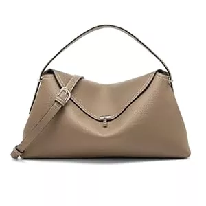 NGGU Taschen & Rucksäcke NGGU Umhängetasche aus Leder für Damen, mehrere Fächer für Alltag und Reisen