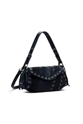 Desigual Taschen & Rucksäcke Desigual Umhängetasche Clutch Zarauz Tango Patch Crossbody Bag Black schwarz