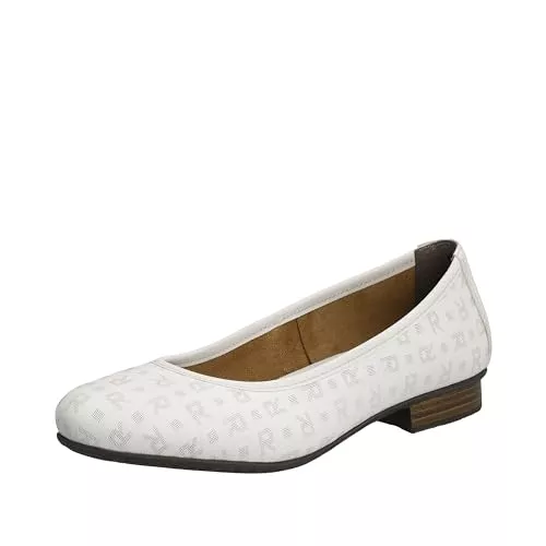 Rieker Flache Schuhe Rieker Damen Klassische Ballerinas 51994, Frauen Flats