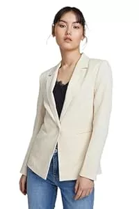ICHI Blazer ICHI IHLEXI BL Damen Blazer Kurzblazer Jacke EIN-Knopf-Blazer mit Stretch und Reverskragen