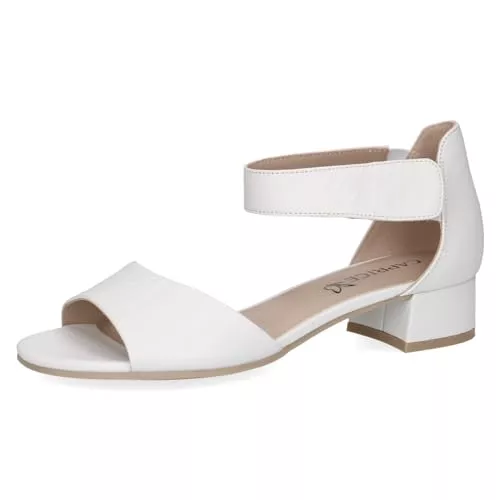 CAPRICE Sandalen & Slides CAPRICE Damen Sandalen mit Absatz aus Leder mit Riemchen