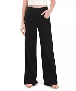 SAFORT Hosen SAFORT Damen 71cm/76cm/81cm/86cm Yogahose aus Baumwolle Weite Hose leicht Sporthose Damen lang Jogginghose weit für Yoga Workout Freizeit