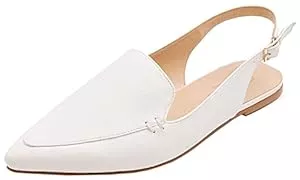 Feversole Sandalen & Slides Feversole Slingback erstklassige Damen Ballerina mit Ausgeh-Schuhe Sommer-Schuhe