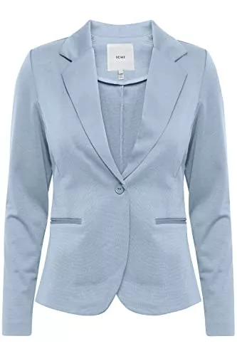 ICHI Blazer ICHI IHKATE BL Damen Blazer Kurzblazer Jacke EIN-Knopf-Blazer mit Stretch und Reverskragen