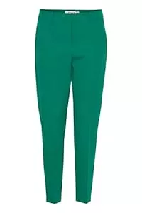 ICHI  ICHI IHLEXI PA3 Damen Hose Stoffhose mit Stretch gerader Schnitt mit Elastikbund