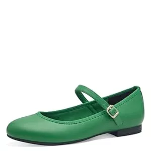 MARCO TOZZI Flache Schuhe Marco Tozzi Damen Ballerinas mit Riemchen Vegan
