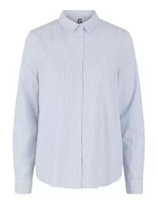 PIECES Hemdblusen PIECES Irena Long Sleeve Oxford Shirt