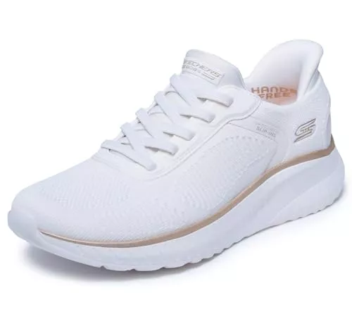 Skechers Taschen & Rucksäcke Skechers Damen Hands Free Slip-ins Bobs Squad Chaos-Current MuseSneaker