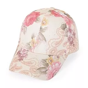 ZLYC Hüte & Mützen ZLYC Damen Sommer Baseball Cap Mode Blumen Atmungsaktiv Basecap