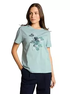 TOM TAILOR T-Shirts TOM TAILOR Damen T-Shirt mit Muster