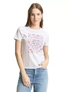 TOM TAILOR Denim T-Shirts TOM TAILOR Denim Damen T-Shirt mit Print