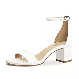 PIZZ ANNU  PIZZ ANNU Sandalen Damen mit Absatz Bequem Sandaletten Sommer Elegant Sommerschuhe Klassische Blockabsatz Schuhe