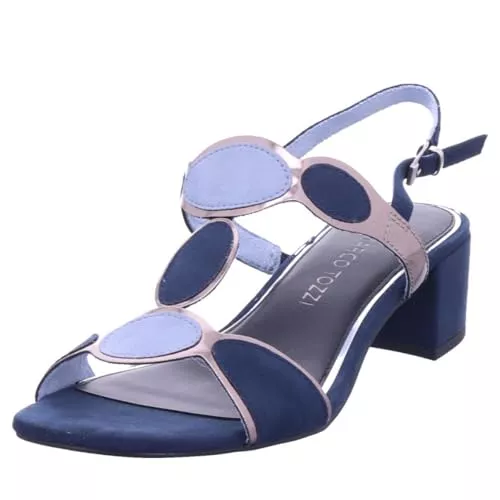 MARCO TOZZI Sandalen & Slides Marco Tozzi Damen Sandale weiches Feel Me Fußbett Vegan Vegane Sandaletten für den perfekten Sommerlook