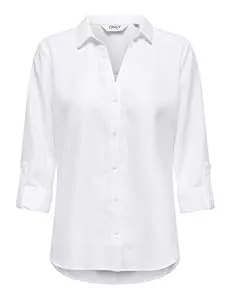ONLY  ONLY Damen Only Female Hemd Onlrillo Hemd Onlrillo Melli Ls Reg Shirt WVN (1er Pack)