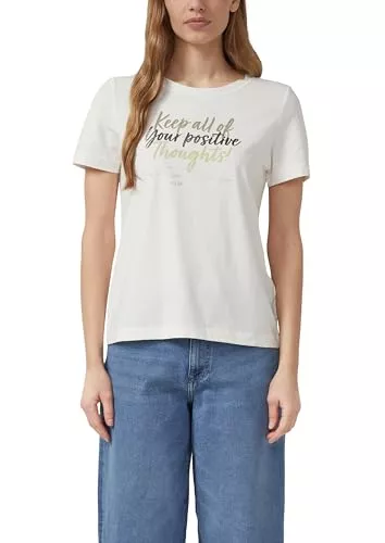 s.Oliver T-Shirts s.Oliver T-Shirt aus weichem Baumwollmix mit Artwork