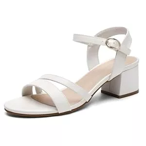 Yavero  Yavero Damen Sandaletten mit Absatz – Elegante Sommer Absatzschuhe, Bequeme Sandalen für Alltag 36-41
