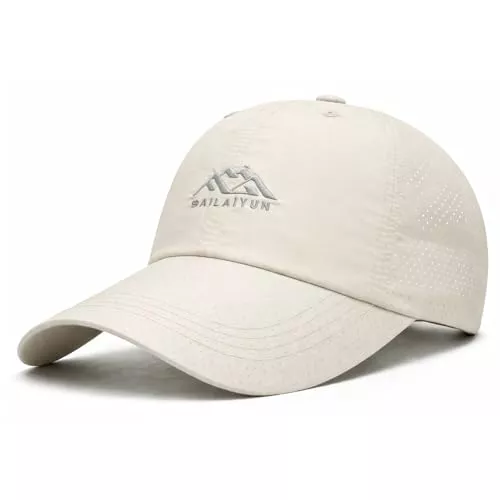 AYPOW Hüte & Mützen AYPOW Unisex Schnell Trocknend Atmungsaktive Baseball Cap, UV-Schutz Leichte Faltbare Sommer Baseballkappe Laufmütze, Herren Damen Outdoor-Sportmütze Sonnenhut für Running Tennis Golf Reisen