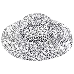 WLLLTY Hüte & Mützen WLLLTY Sonnenhut Sommerhut Damen große Krempe Kuppel Damen Sonnenhut Strohhut Elegant Einfarbig Outdoor Strand Sonne Strohhut