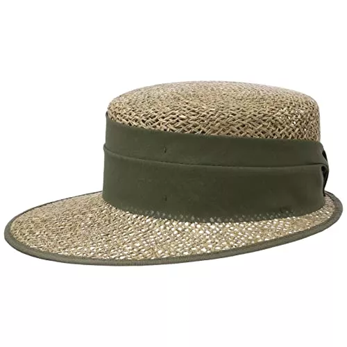 Lipodo Hüte & Mützen Lipodo Breezy Strohcap Damen Made in Italy Strandcap Angenehme Luftzirkulation Präzise Flechtwerk Frühling Sommer