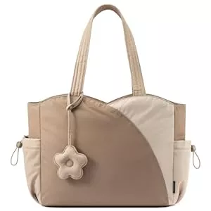 LOVEVOOK Taschen & Rucksäcke LOVEVOOK Shopper Tasche Damen, Leicht Puffer Taschen Tote Bag Handtaschen Arbeitstasche, Groß Laptoptasche Süß Tragetasche Schultertasche Lehrertasche für Arbeit Uni Schule Reise