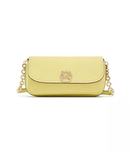 Michael Kors Taschen & Rucksäcke Michael Kors Damen Nolita Small Flap Chain Crossbody Goldton