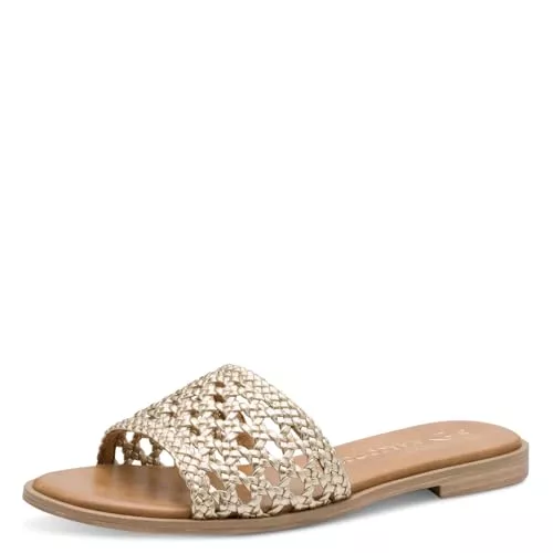 MARCO TOZZI Sandalen & Slides MARCO TOZZI Damen Pantoletten mit Lochmuster Sommer